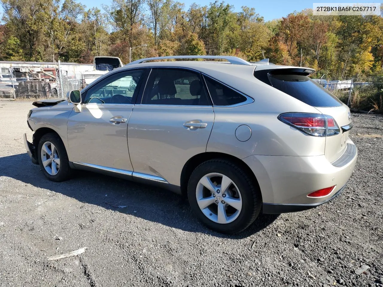 2015 Lexus Rx 350 Base VIN: 2T2BK1BA6FC267717 Lot: 77150294