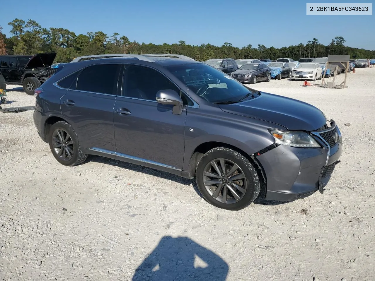 2015 Lexus Rx 350 Base VIN: 2T2BK1BA5FC343623 Lot: 77359594