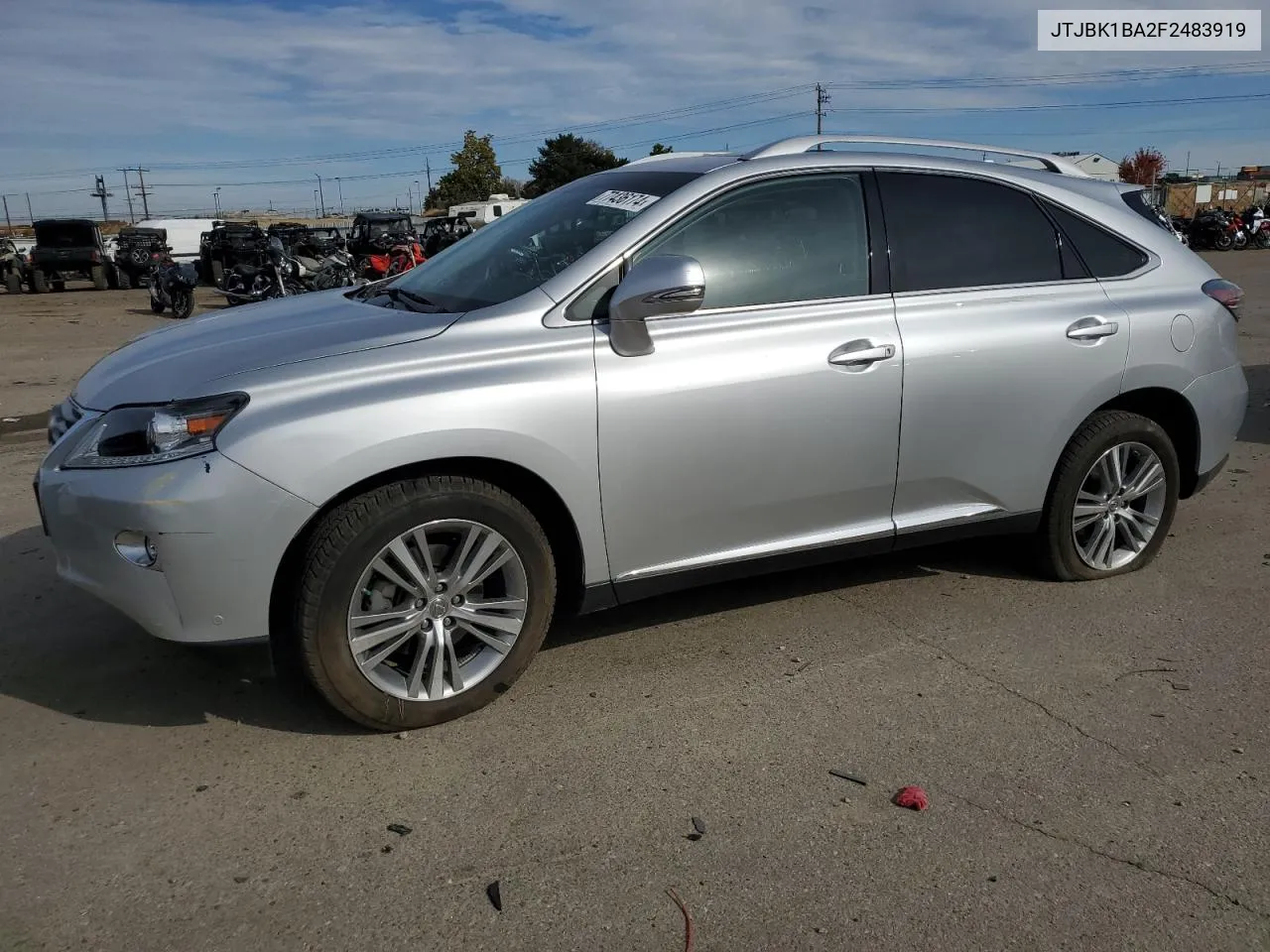 2015 Lexus Rx 350 Base VIN: JTJBK1BA2F2483919 Lot: 77436174