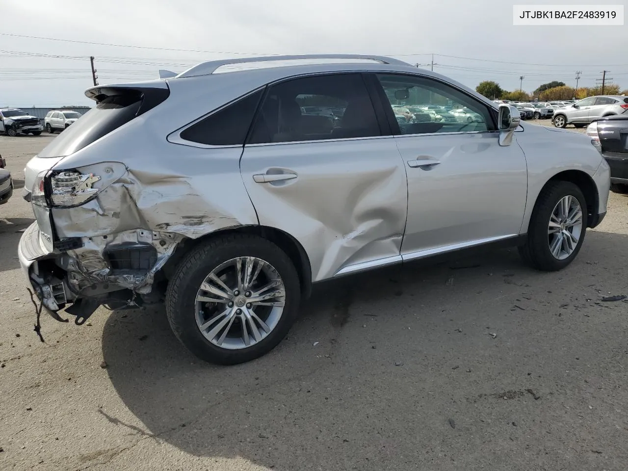 2015 Lexus Rx 350 Base VIN: JTJBK1BA2F2483919 Lot: 77436174