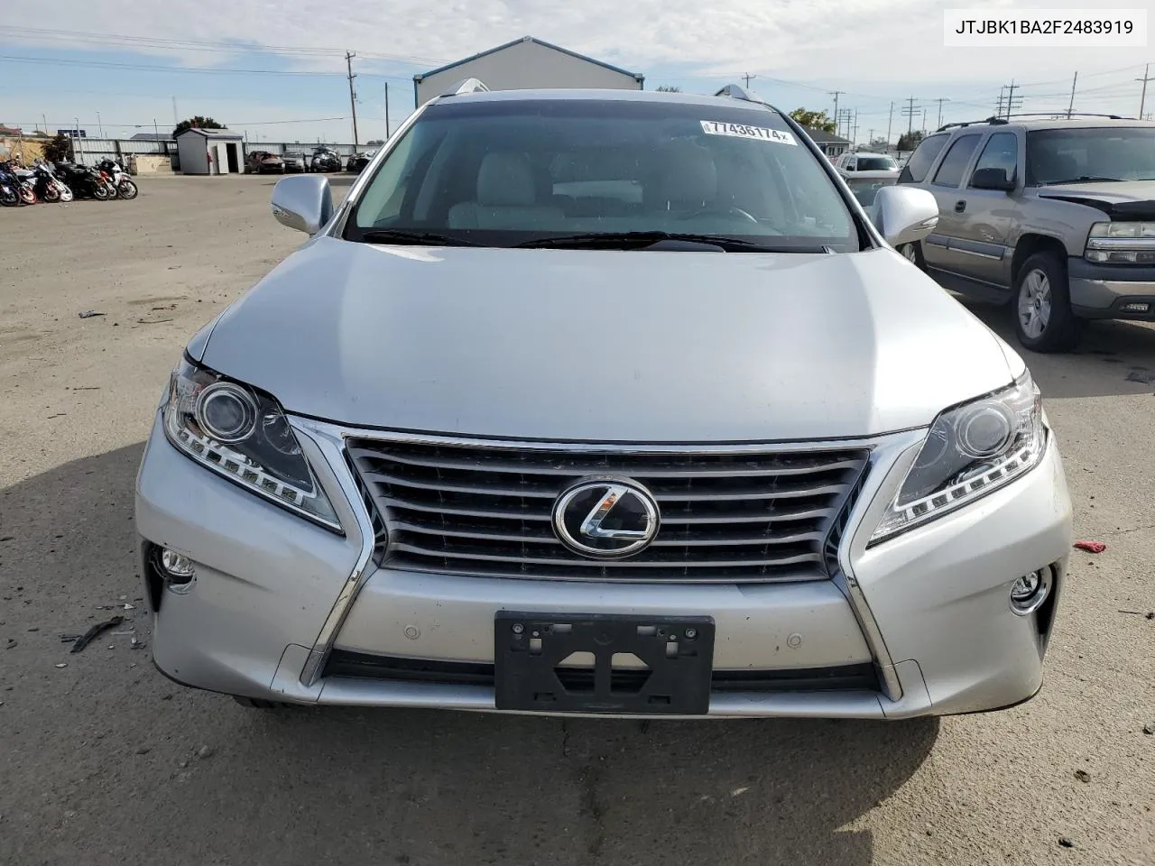 2015 Lexus Rx 350 Base VIN: JTJBK1BA2F2483919 Lot: 77436174