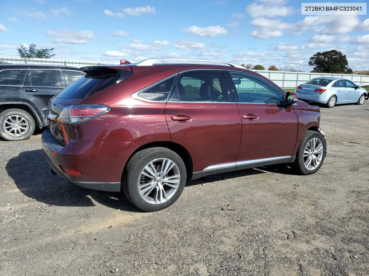 2015 Lexus Rx 350 Base VIN: 2T2BK1BA4FC323041 Lot: 77441694