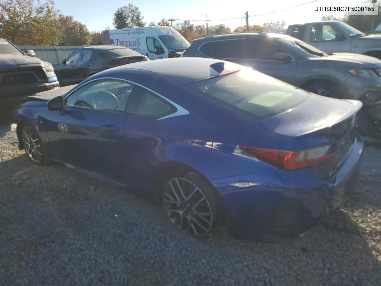 2015 Lexus Rc 350 VIN: JTHSE5BC7F5000165 Lot: 77470704