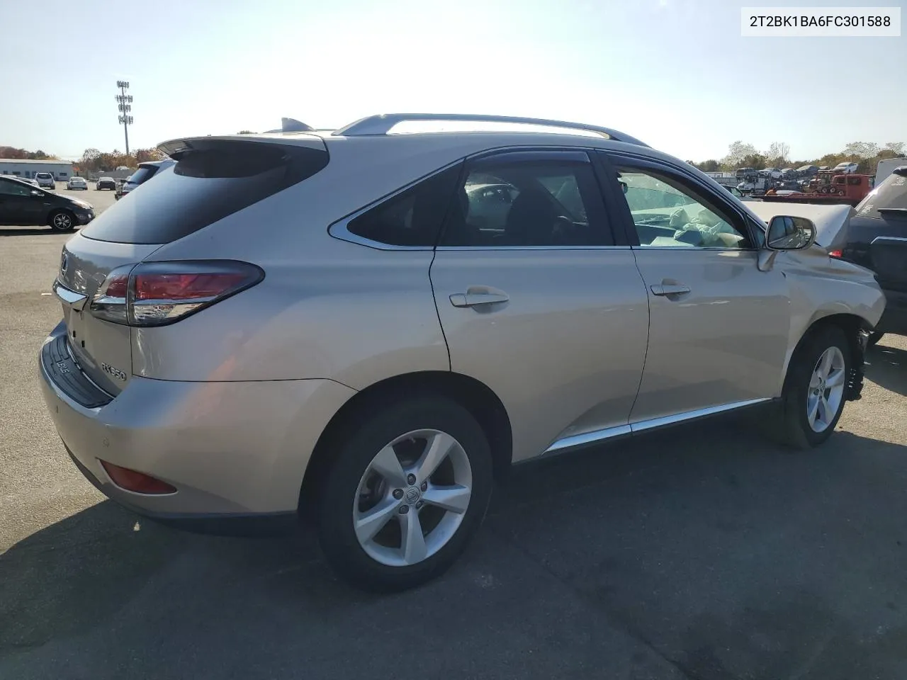 2015 Lexus Rx 350 Base VIN: 2T2BK1BA6FC301588 Lot: 77470734