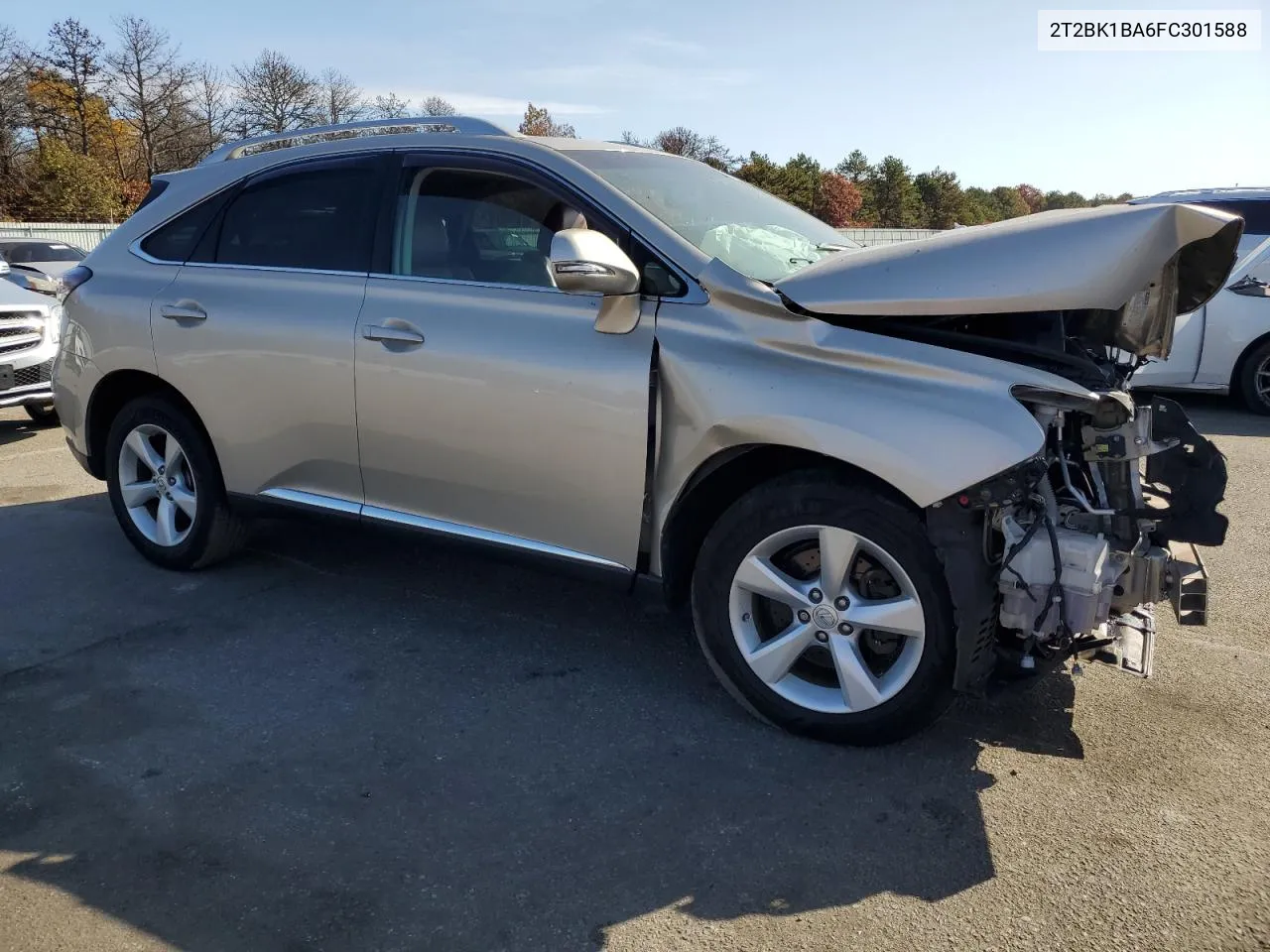 2015 Lexus Rx 350 Base VIN: 2T2BK1BA6FC301588 Lot: 77470734