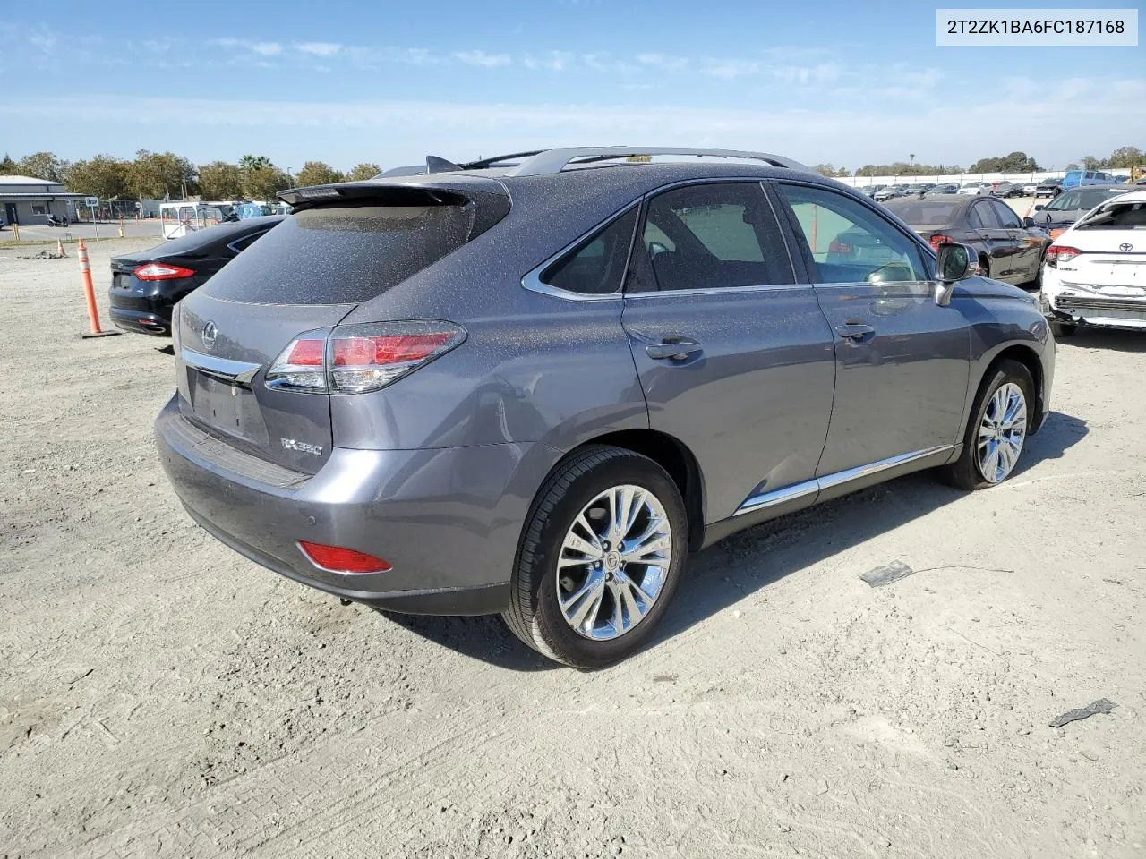 2015 Lexus Rx 350 VIN: 2T2ZK1BA6FC187168 Lot: 77585594