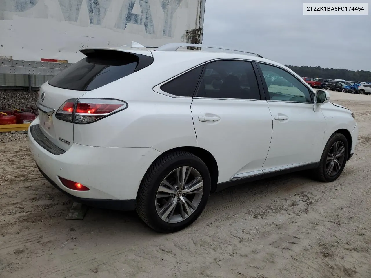 2015 Lexus Rx 350 VIN: 2T2ZK1BA8FC174454 Lot: 77630974