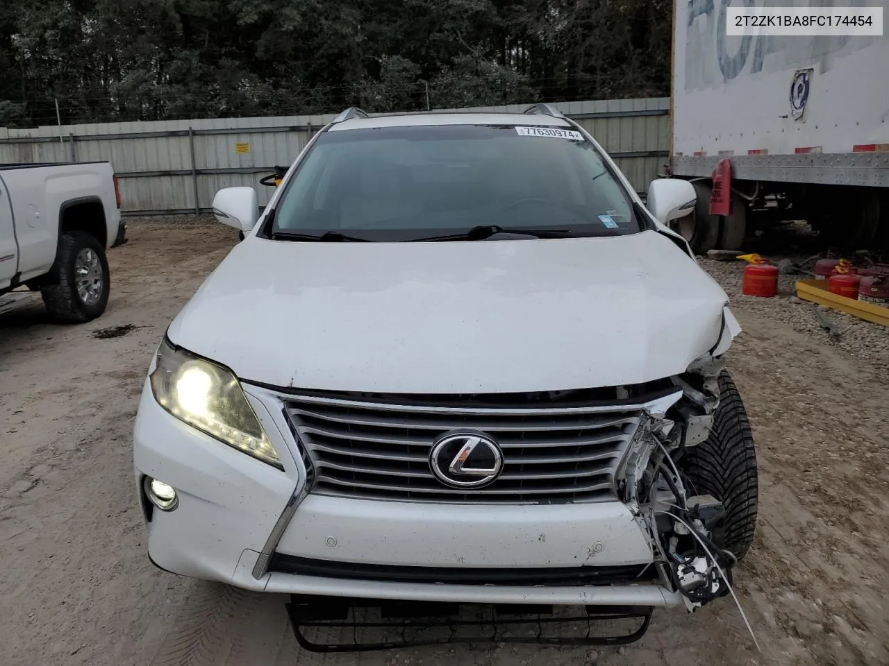 2015 Lexus Rx 350 VIN: 2T2ZK1BA8FC174454 Lot: 77630974