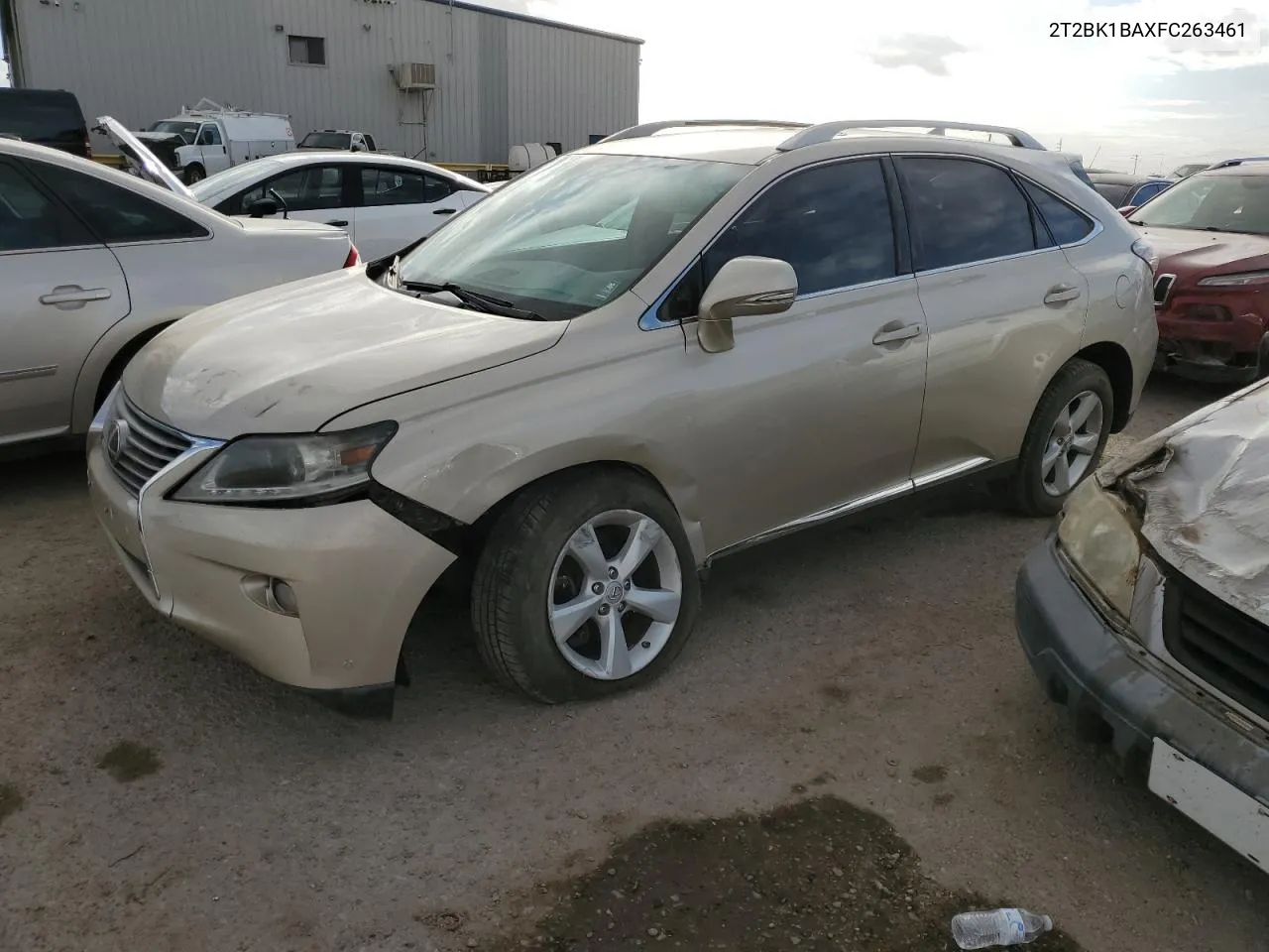 2015 Lexus Rx 350 Base VIN: 2T2BK1BAXFC263461 Lot: 77787024