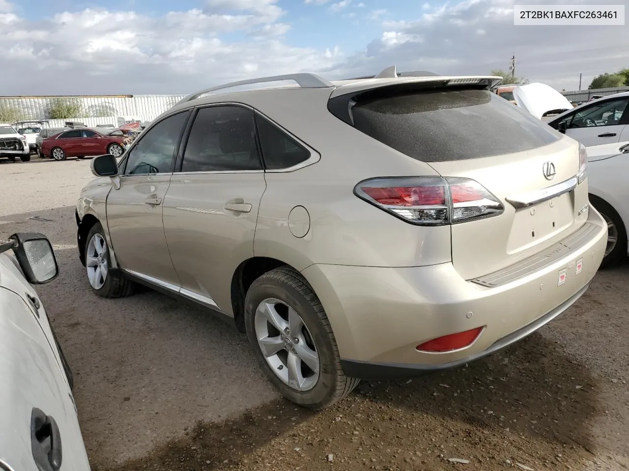 2015 Lexus Rx 350 Base VIN: 2T2BK1BAXFC263461 Lot: 77787024