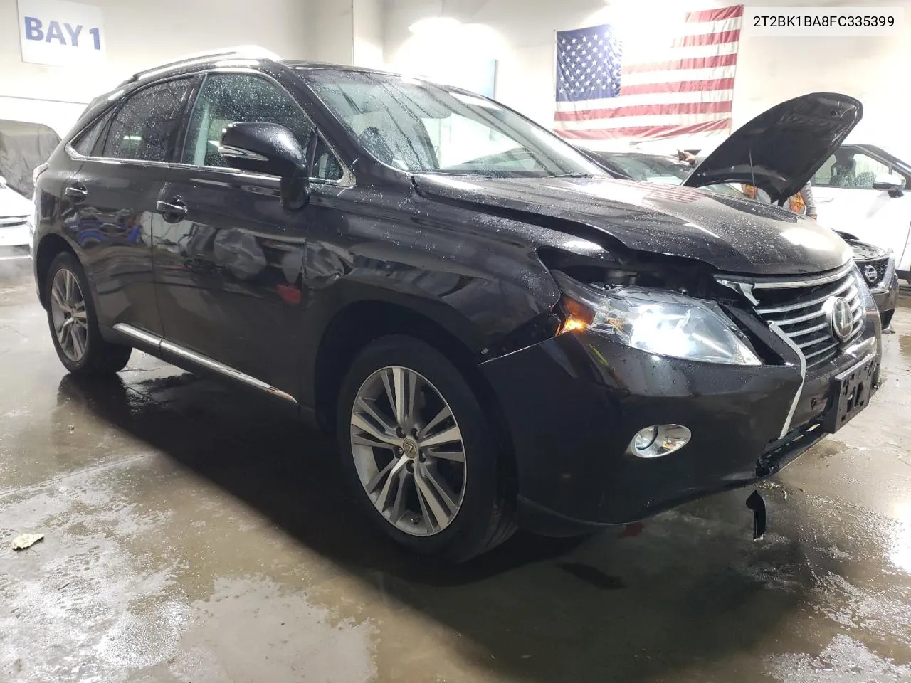 2015 Lexus Rx 350 Base VIN: 2T2BK1BA8FC335399 Lot: 77803074