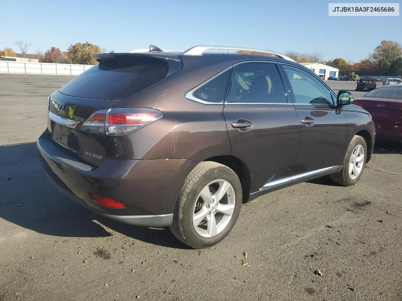 2015 Lexus Rx 350 Base VIN: JTJBK1BA3F2465686 Lot: 77840064