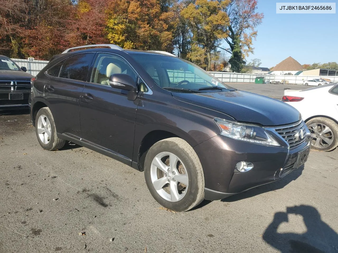 2015 Lexus Rx 350 Base VIN: JTJBK1BA3F2465686 Lot: 77840064