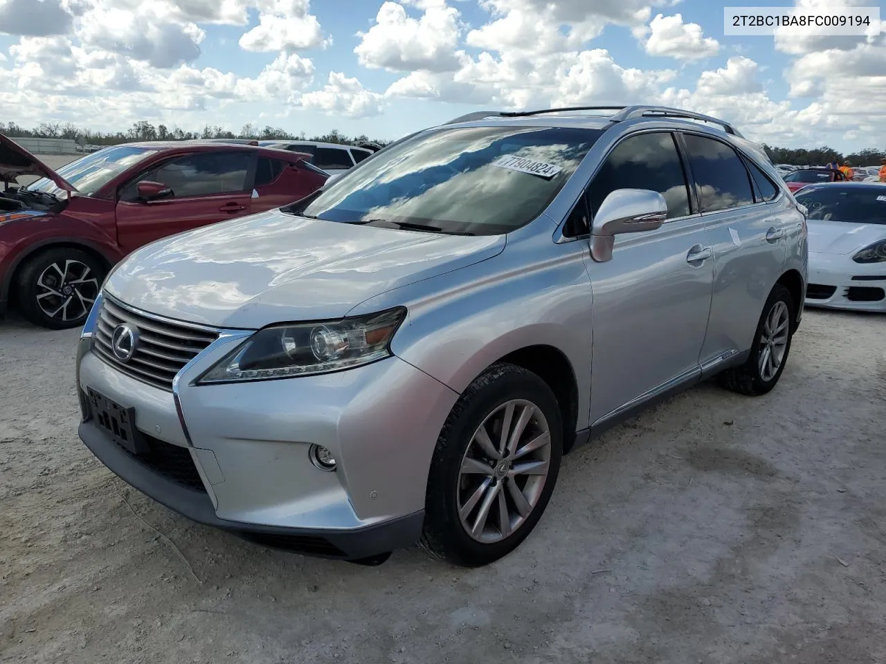 2015 Lexus Rx 450H VIN: 2T2BC1BA8FC009194 Lot: 77904824