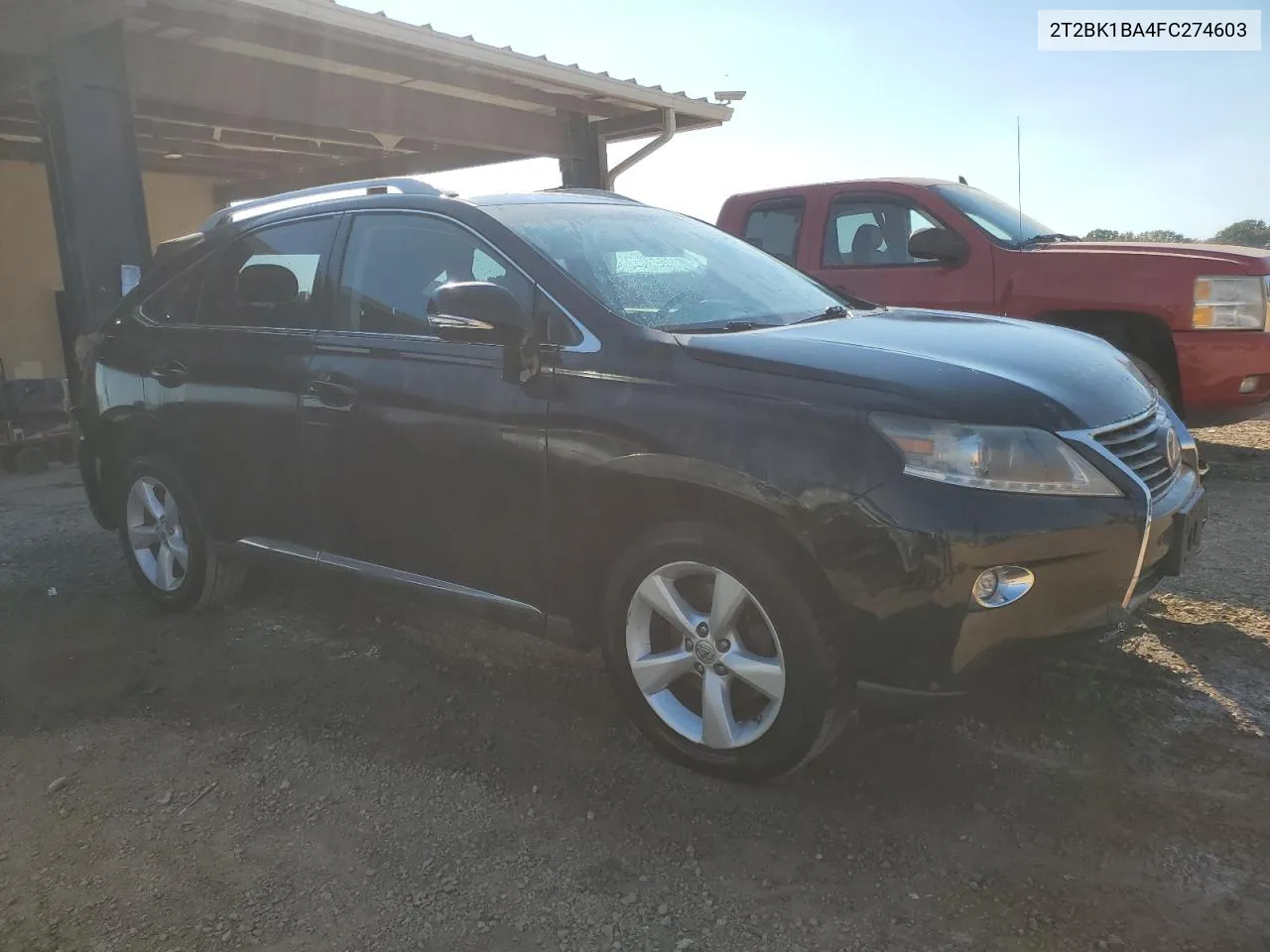 2015 Lexus Rx 350 Base VIN: 2T2BK1BA4FC274603 Lot: 78091524