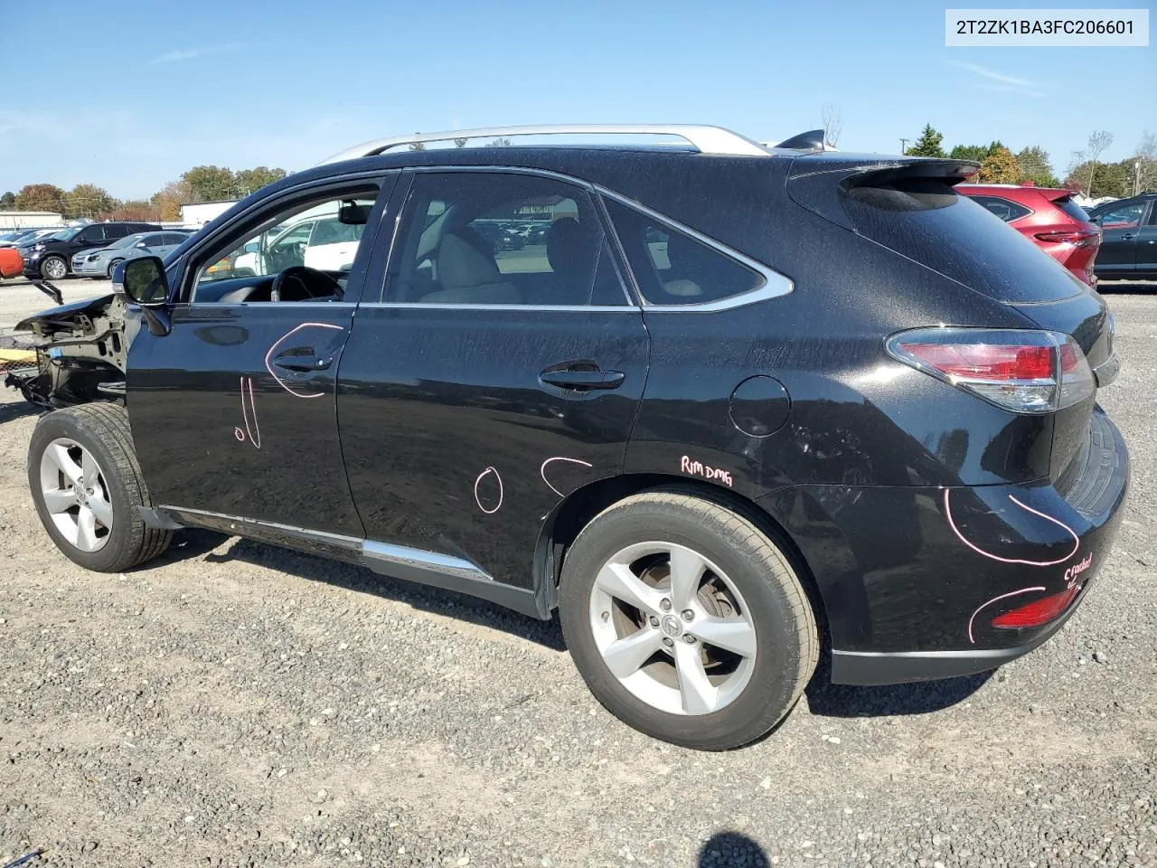 2015 Lexus Rx 350 VIN: 2T2ZK1BA3FC206601 Lot: 78130714