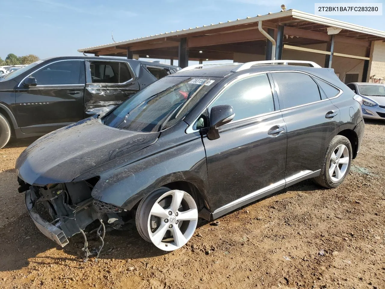 2015 Lexus Rx 350 Base VIN: 2T2BK1BA7FC283280 Lot: 78315834