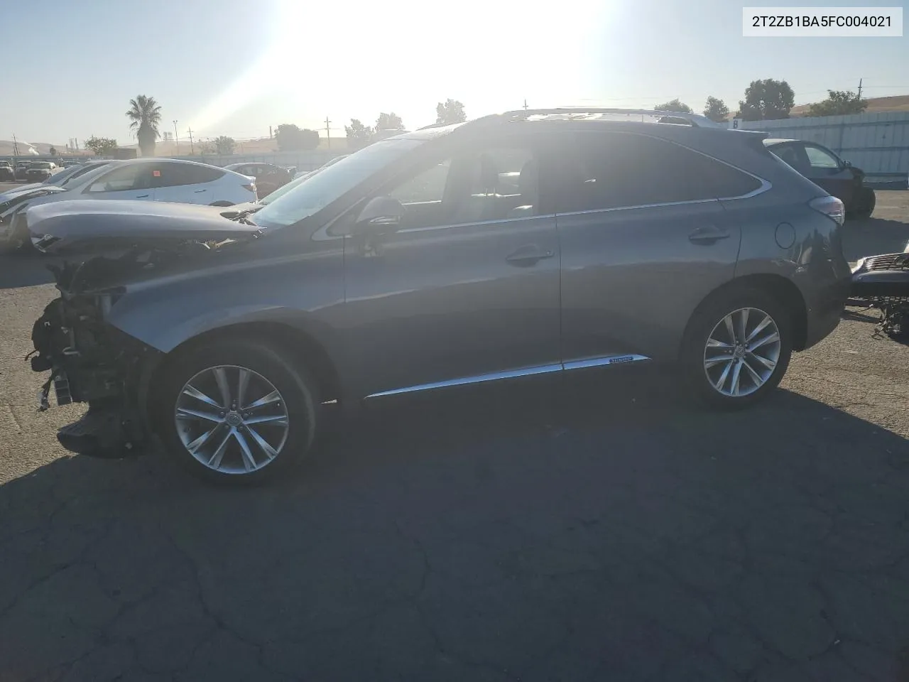 2015 Lexus Rx 450H VIN: 2T2ZB1BA5FC004021 Lot: 78402084