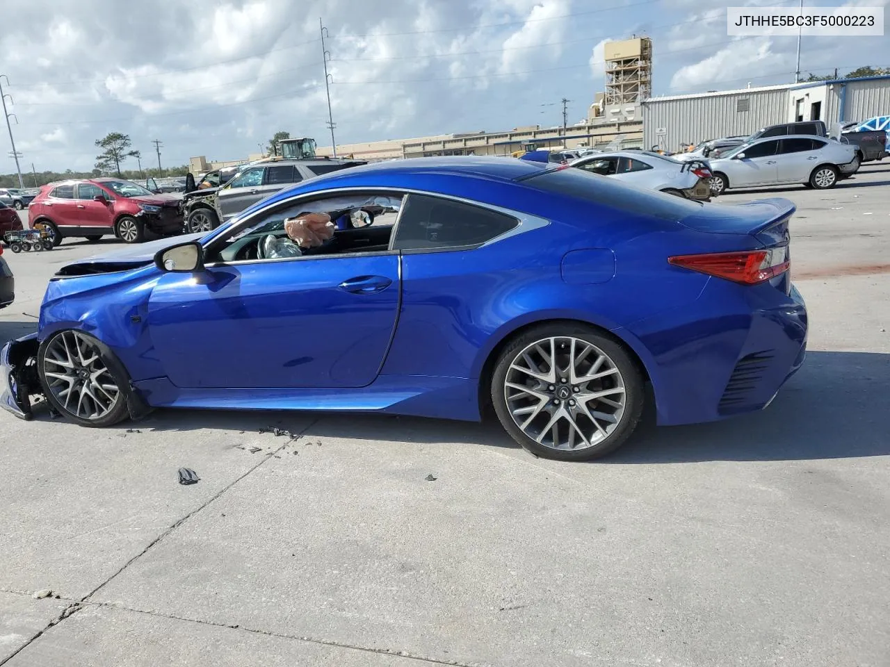 2015 Lexus Rc 350 VIN: JTHHE5BC3F5000223 Lot: 78683974