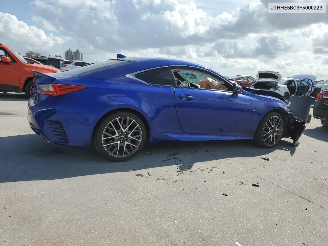 2015 Lexus Rc 350 VIN: JTHHE5BC3F5000223 Lot: 78683974