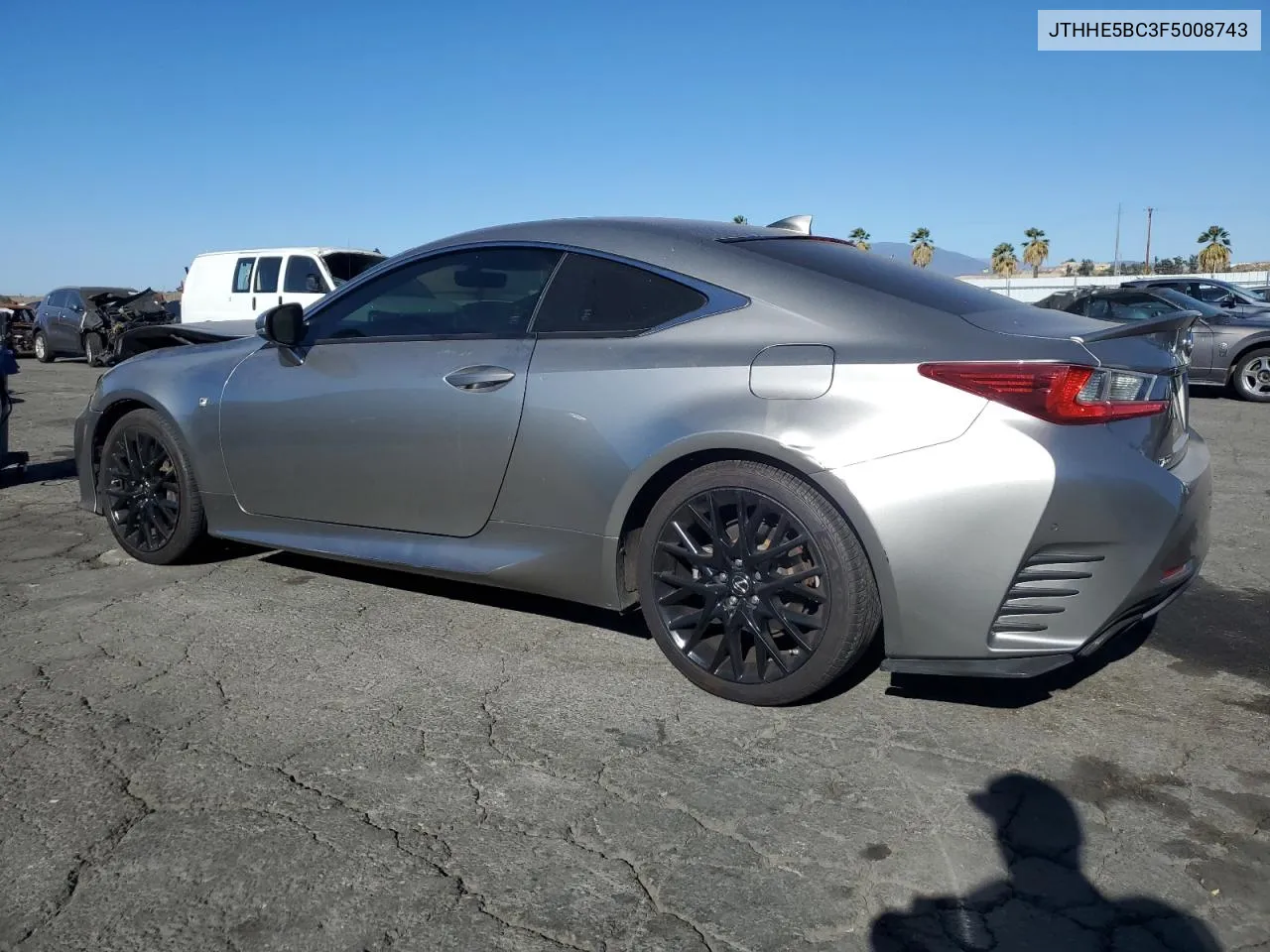 2015 Lexus Rc 350 VIN: JTHHE5BC3F5008743 Lot: 79248364