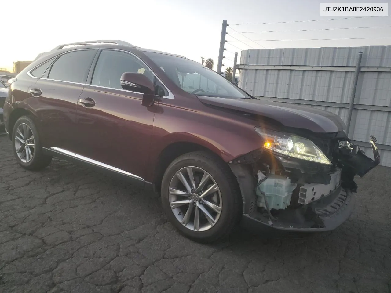 2015 Lexus Rx 350 VIN: JTJZK1BA8F2420936 Lot: 79298944