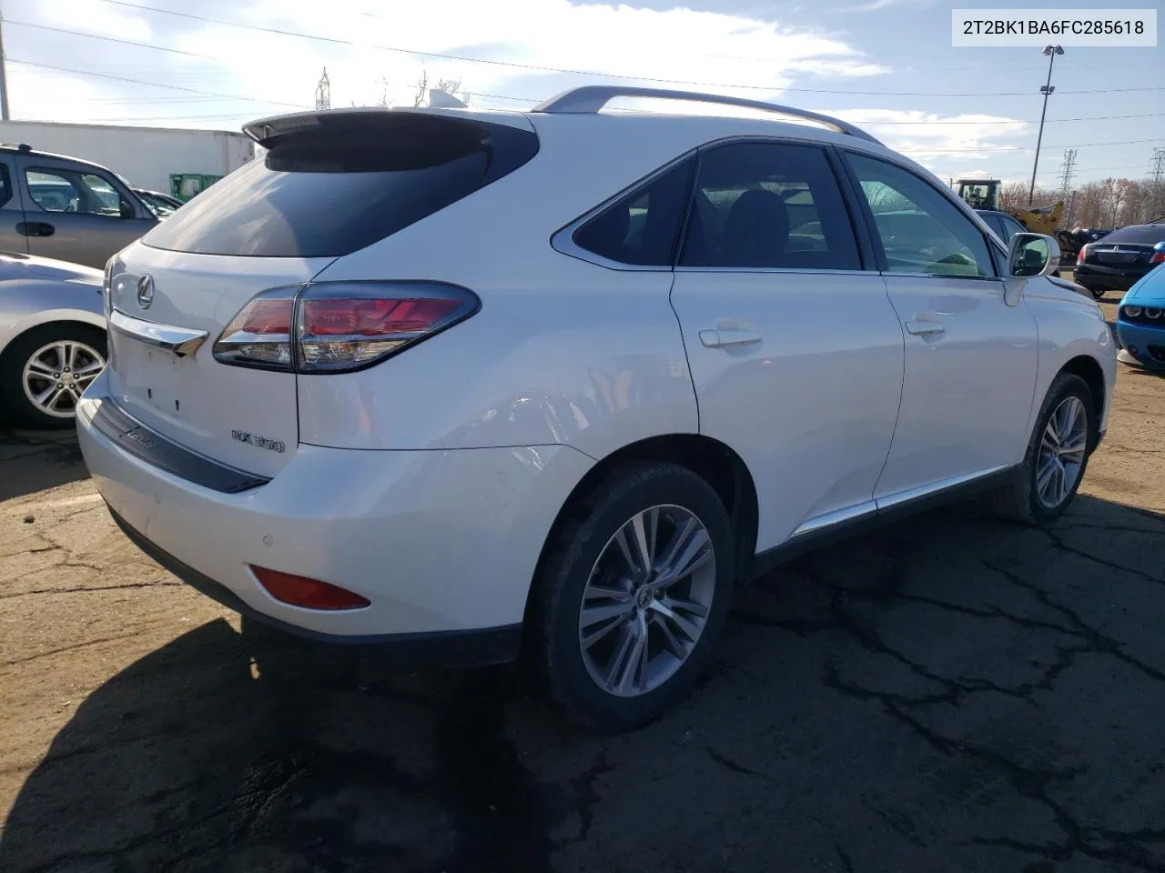 2015 Lexus Rx 350 Base VIN: 2T2BK1BA6FC285618 Lot: 79390994