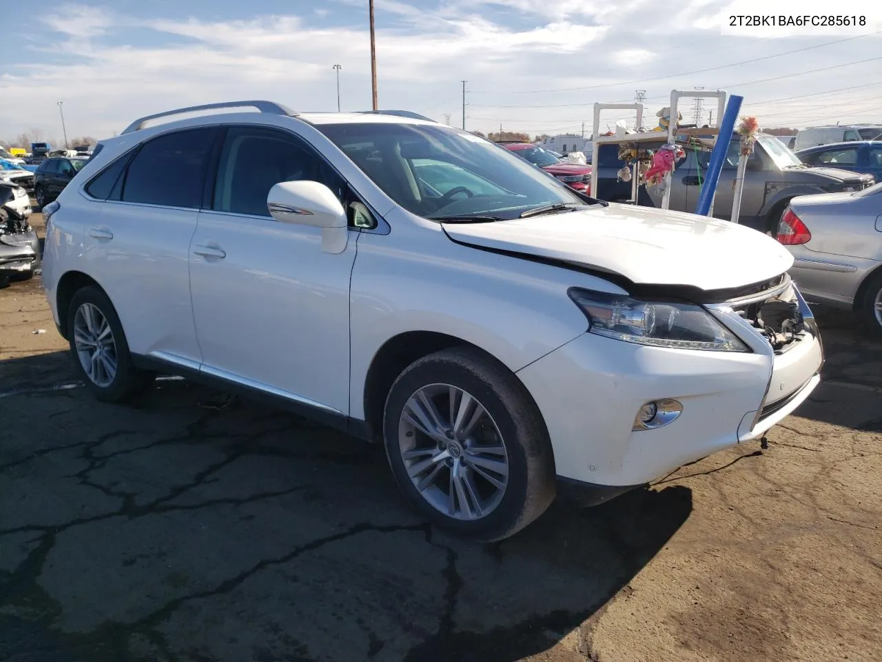 2015 Lexus Rx 350 Base VIN: 2T2BK1BA6FC285618 Lot: 79390994