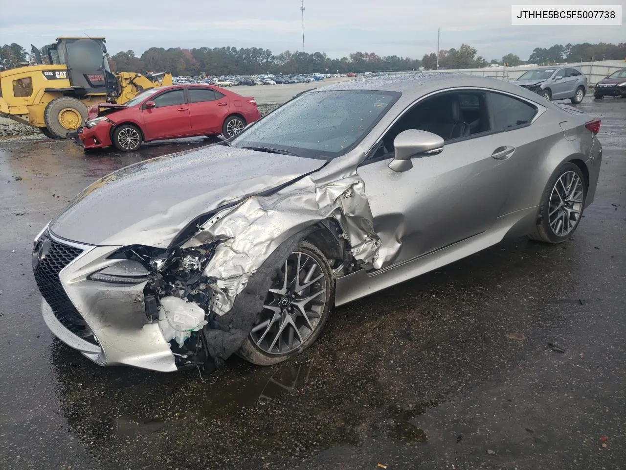 2015 Lexus Rc 350 VIN: JTHHE5BC5F5007738 Lot: 79508924