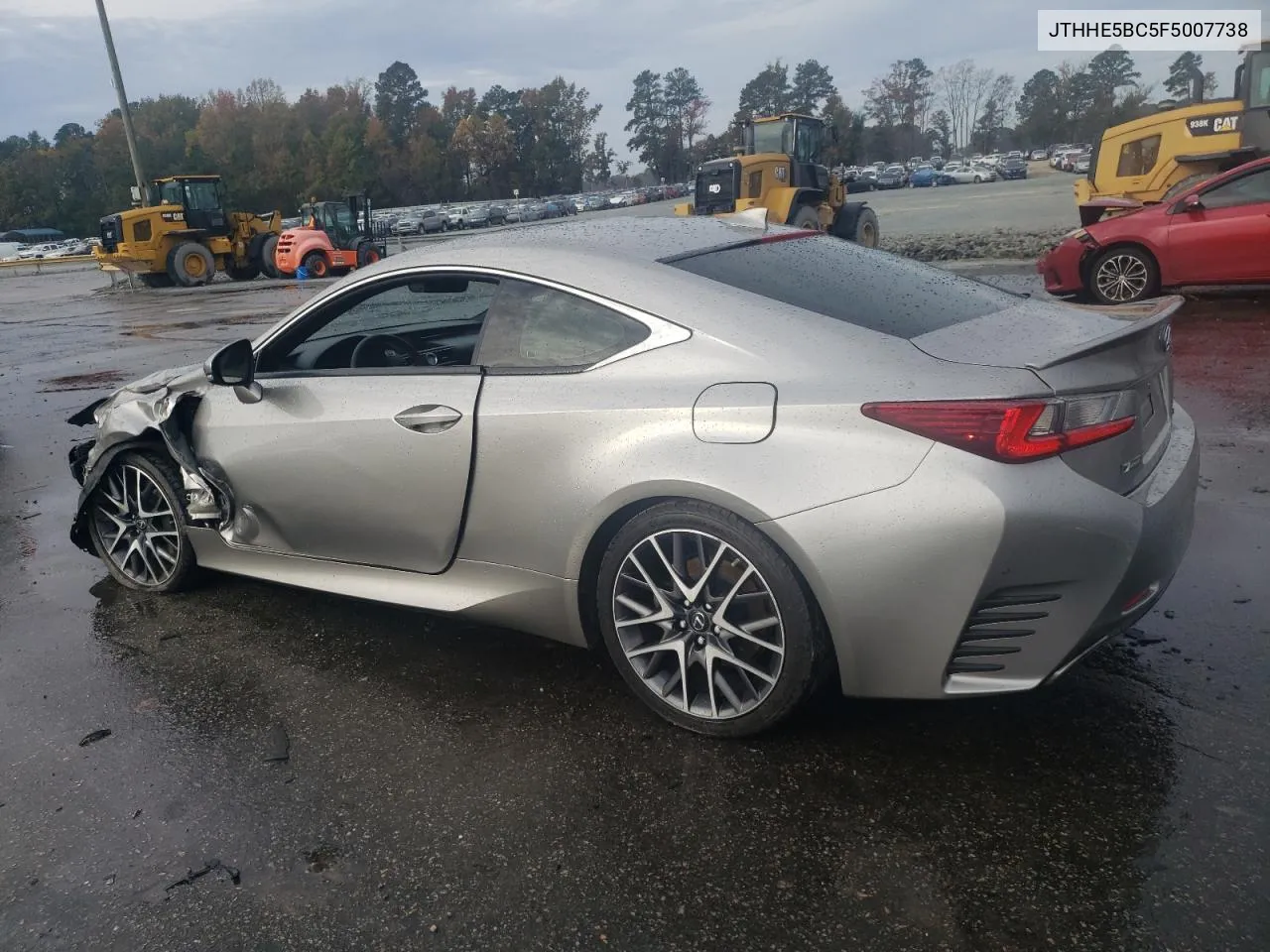 2015 Lexus Rc 350 VIN: JTHHE5BC5F5007738 Lot: 79508924