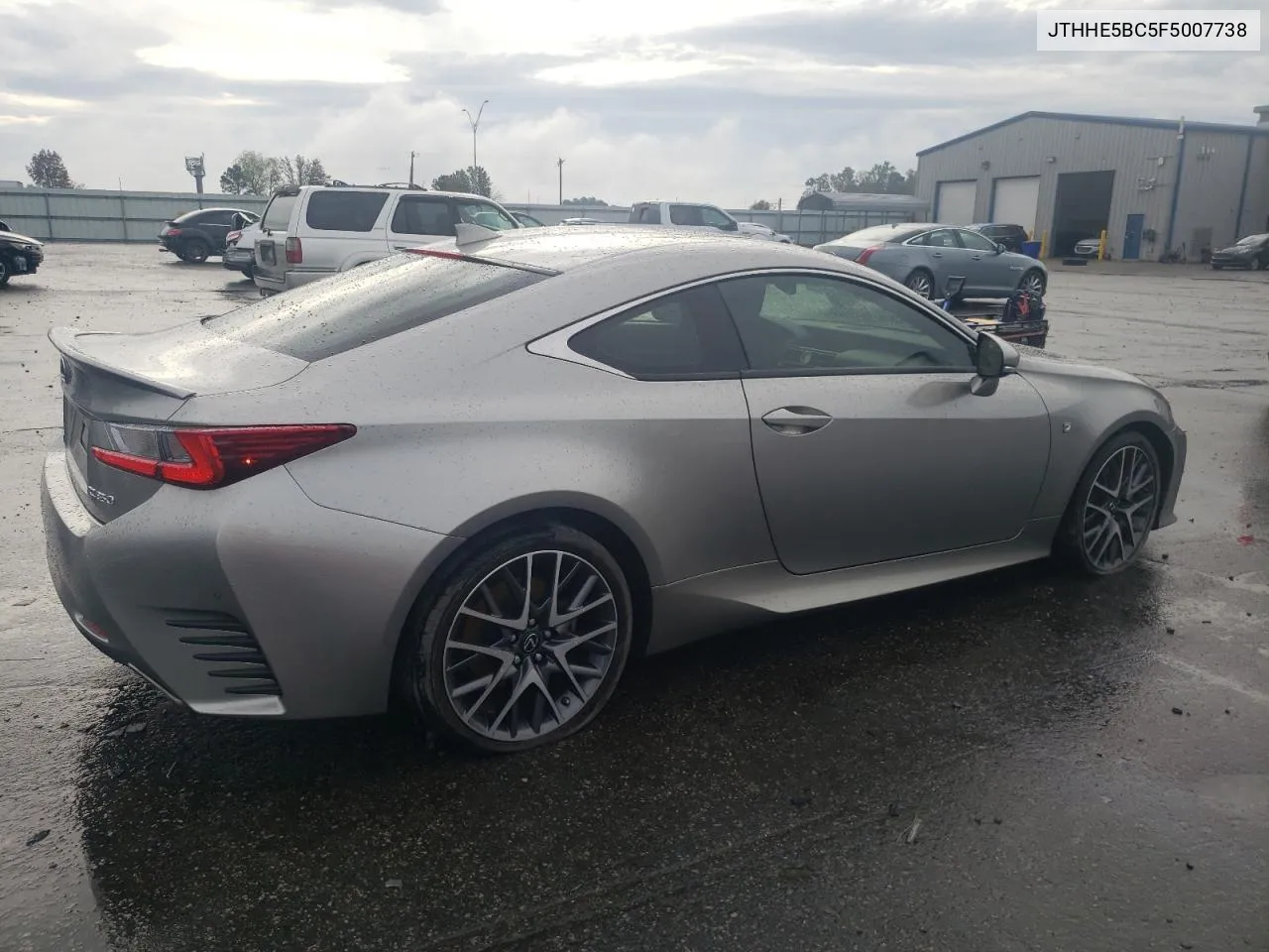 2015 Lexus Rc 350 VIN: JTHHE5BC5F5007738 Lot: 79508924