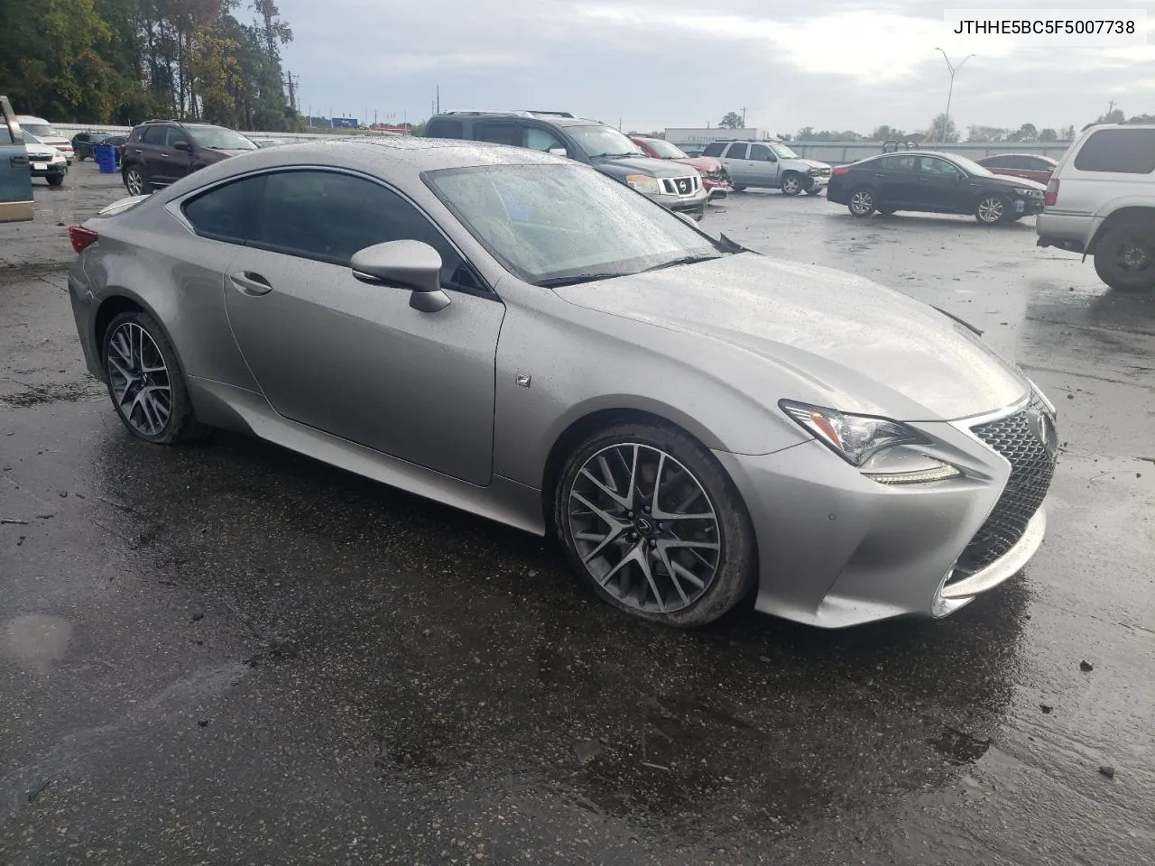 2015 Lexus Rc 350 VIN: JTHHE5BC5F5007738 Lot: 79508924