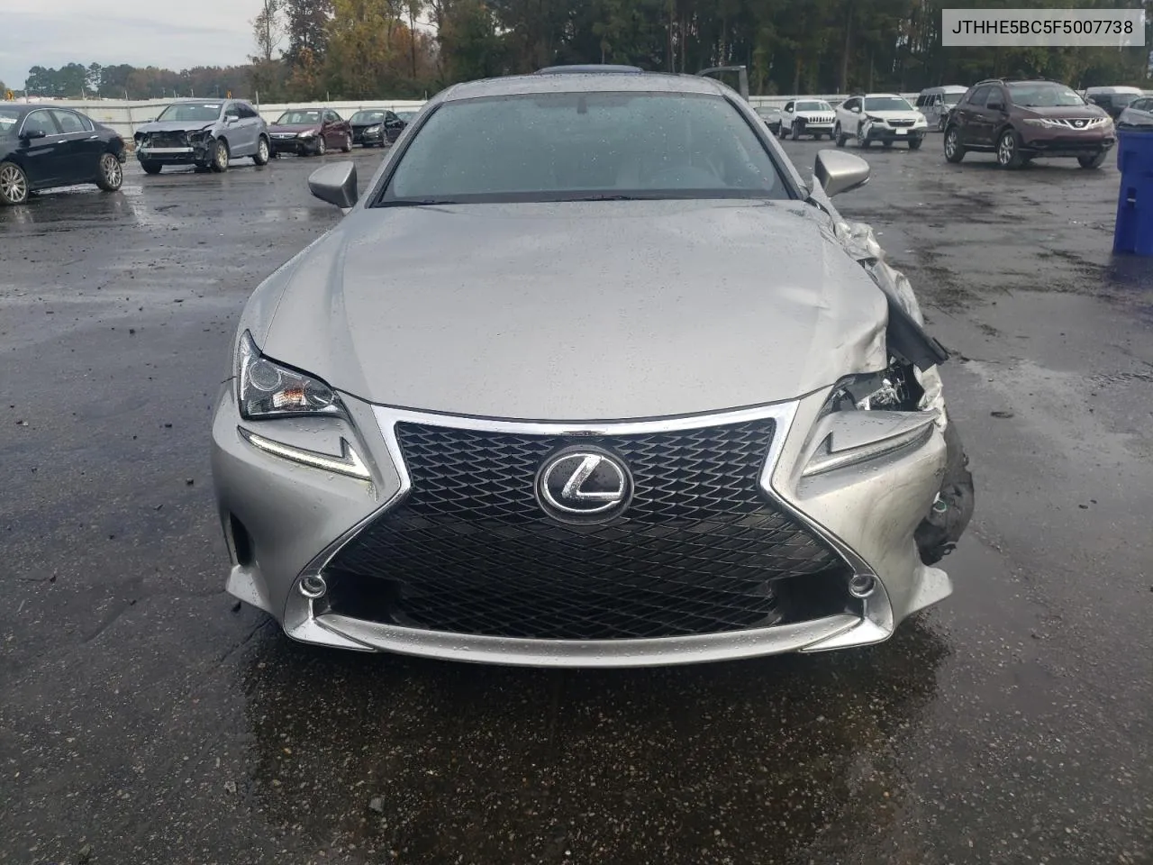 2015 Lexus Rc 350 VIN: JTHHE5BC5F5007738 Lot: 79508924