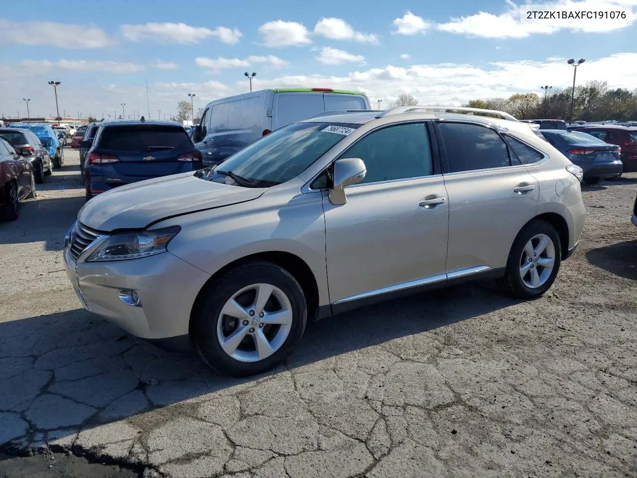 2015 Lexus Rx 350 VIN: 2T2ZK1BAXFC191076 Lot: 79687724