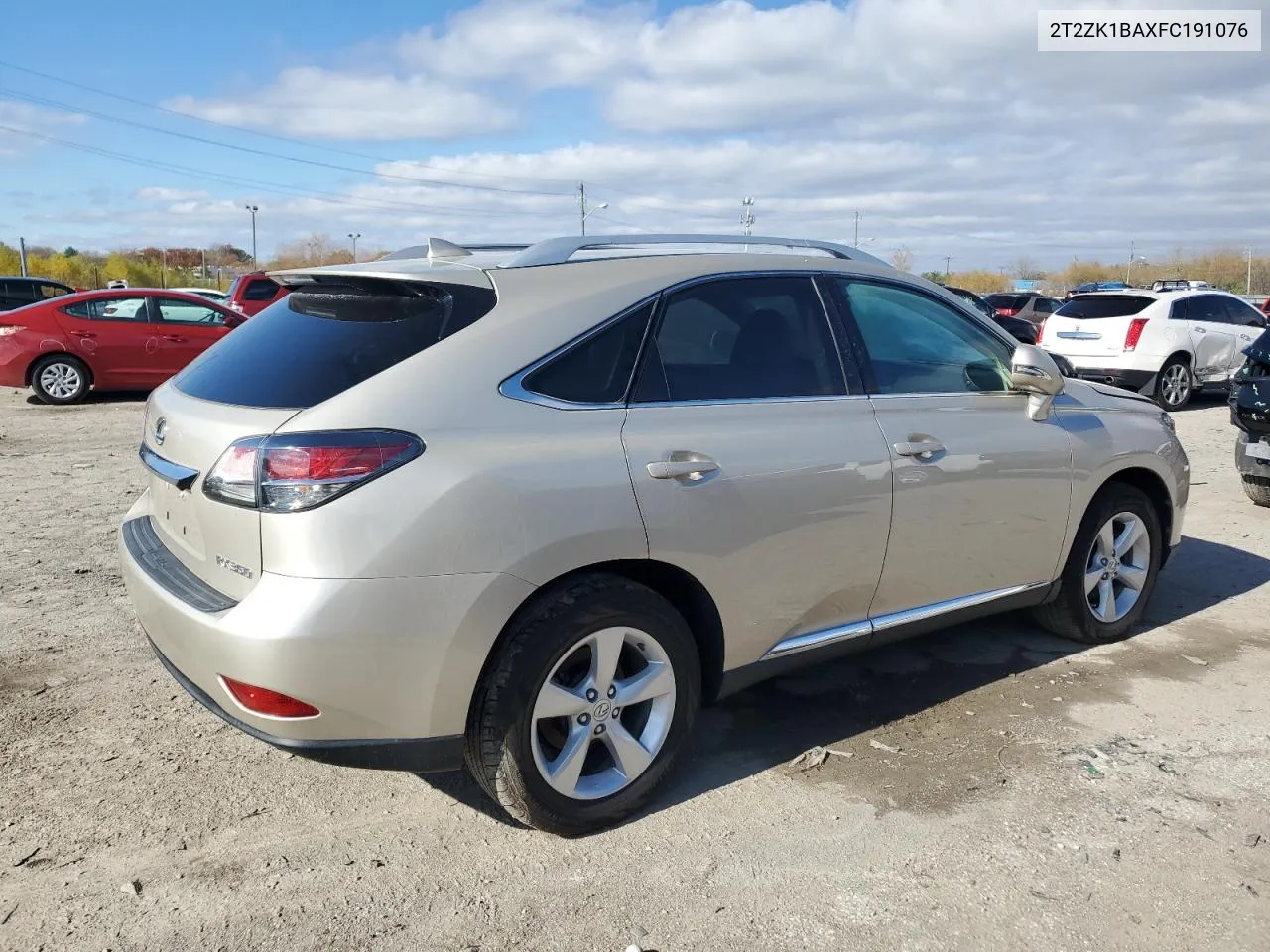 2015 Lexus Rx 350 VIN: 2T2ZK1BAXFC191076 Lot: 79687724