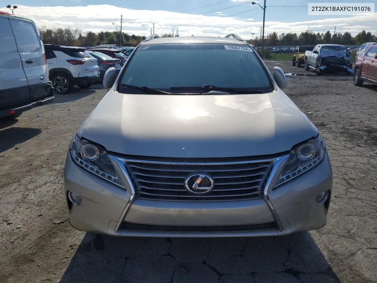 2015 Lexus Rx 350 VIN: 2T2ZK1BAXFC191076 Lot: 79687724