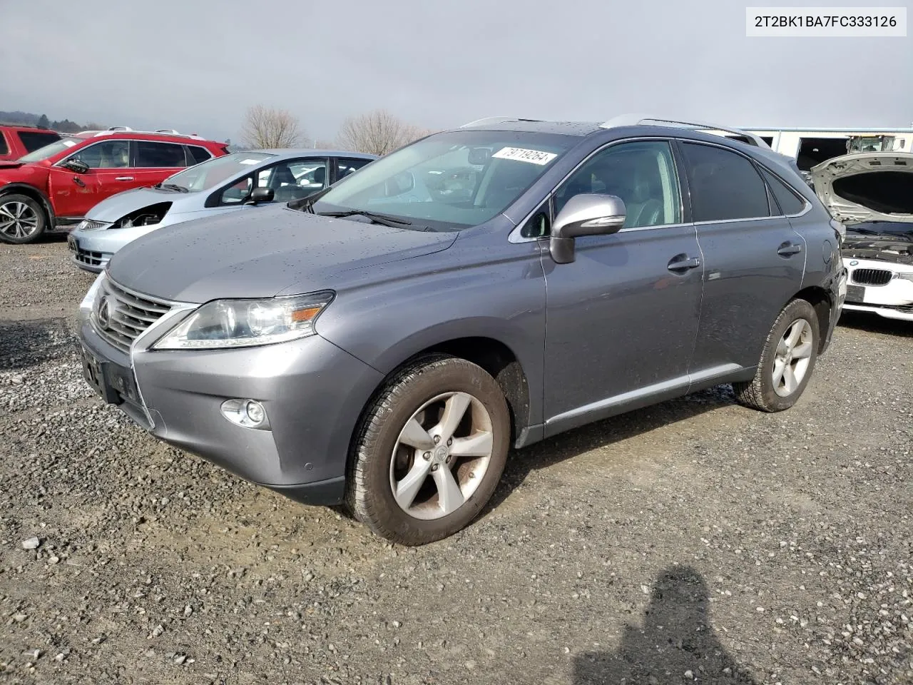 2015 Lexus Rx 350 Base VIN: 2T2BK1BA7FC333126 Lot: 79719264