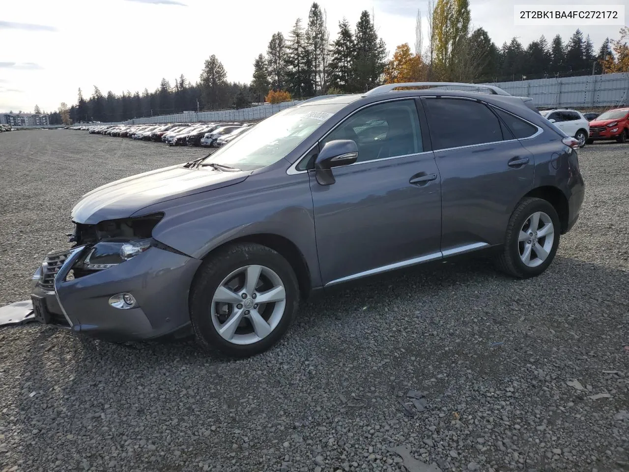 2015 Lexus Rx 350 Base VIN: 2T2BK1BA4FC272172 Lot: 79890204