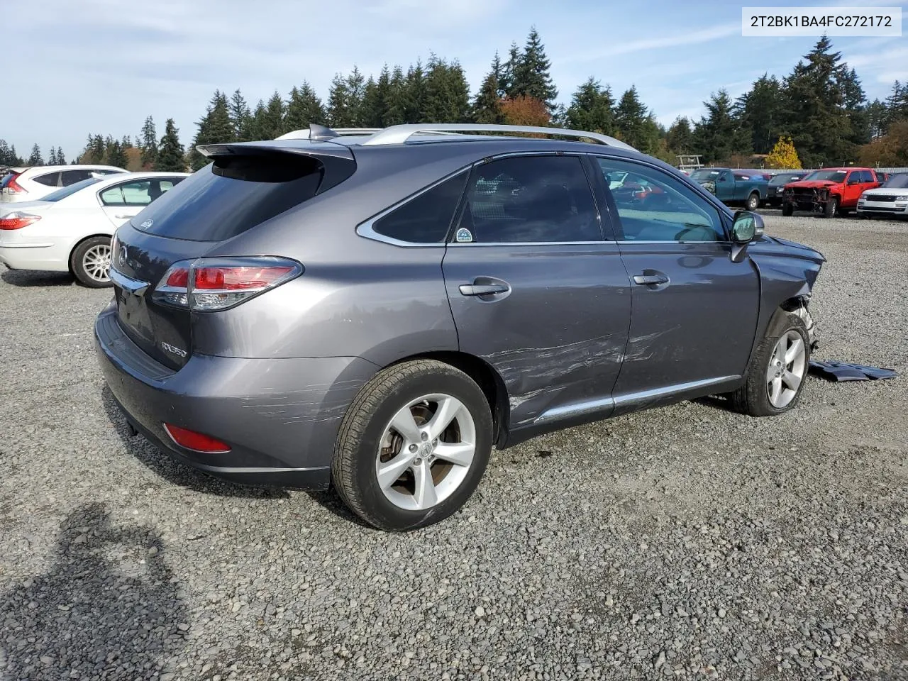 2015 Lexus Rx 350 Base VIN: 2T2BK1BA4FC272172 Lot: 79890204