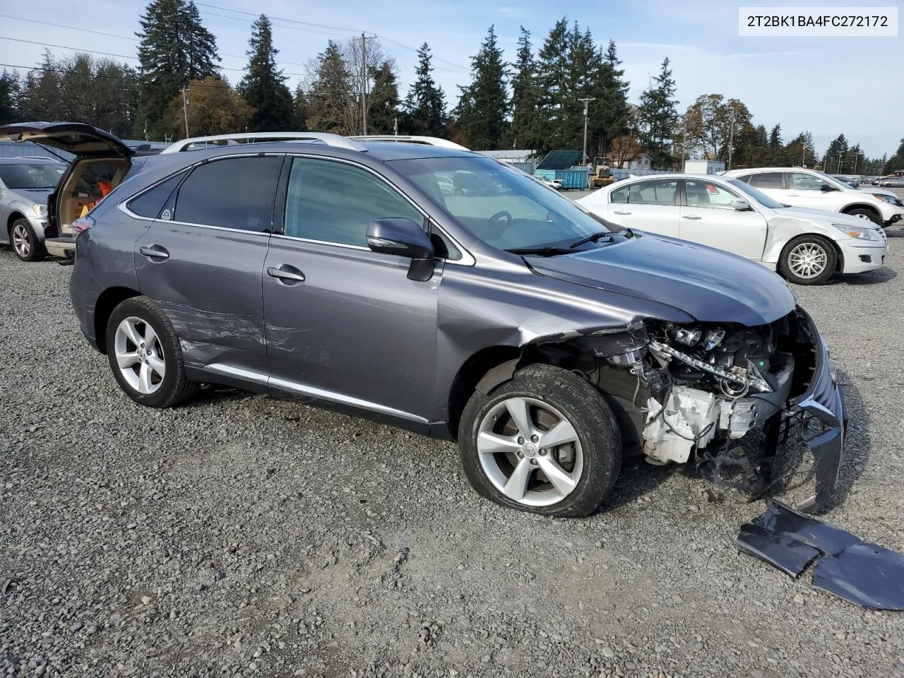 2015 Lexus Rx 350 Base VIN: 2T2BK1BA4FC272172 Lot: 79890204