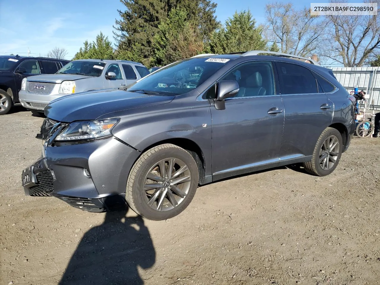 2015 Lexus Rx 350 Base VIN: 2T2BK1BA9FC298590 Lot: 80242794