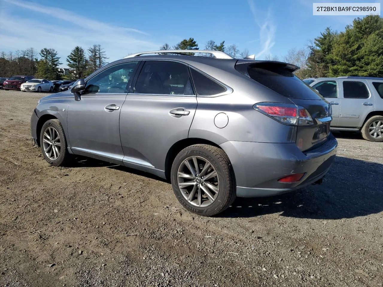 2015 Lexus Rx 350 Base VIN: 2T2BK1BA9FC298590 Lot: 80242794