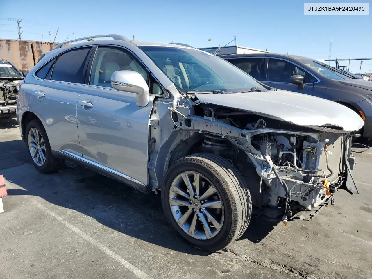 2015 Lexus Rx 350 VIN: JTJZK1BA5F2420490 Lot: 80354494