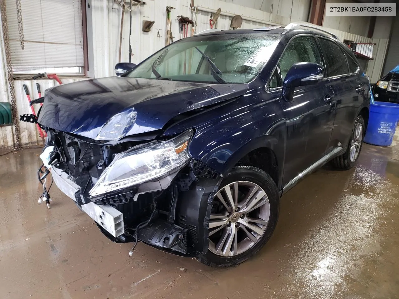 2015 Lexus Rx 350 Base VIN: 2T2BK1BA0FC283458 Lot: 80534334