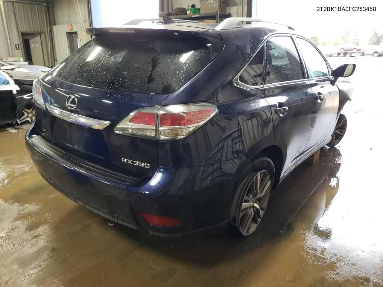 2015 Lexus Rx 350 Base VIN: 2T2BK1BA0FC283458 Lot: 80534334