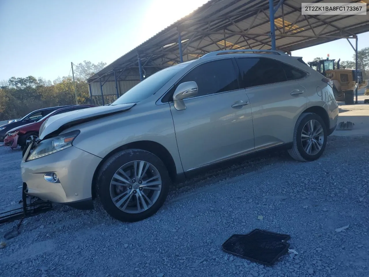 2015 Lexus Rx 350 VIN: 2T2ZK1BA8FC173367 Lot: 80687044