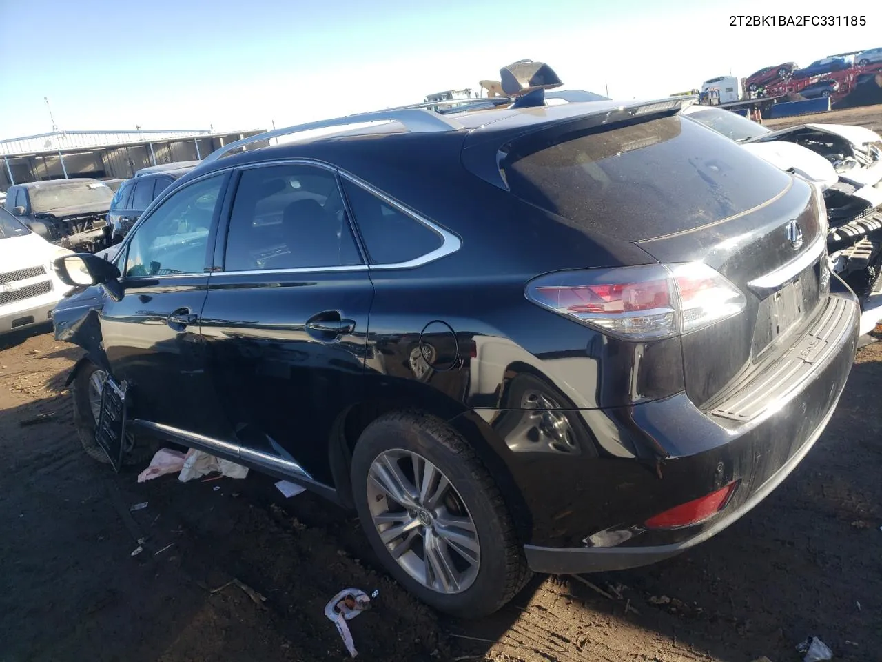 2015 Lexus Rx 350 Base VIN: 2T2BK1BA2FC331185 Lot: 80746984