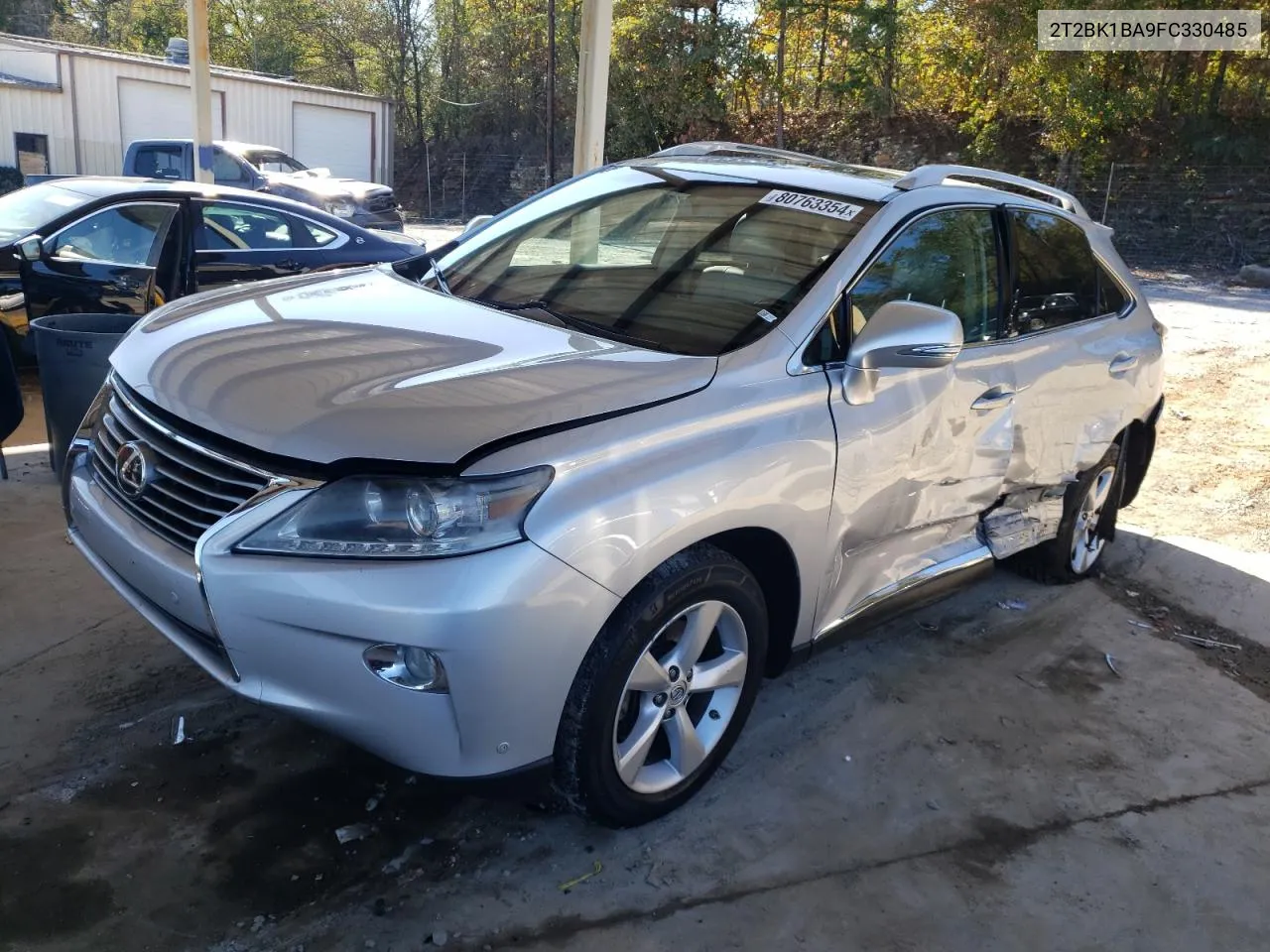 2015 Lexus Rx 350 Base VIN: 2T2BK1BA9FC330485 Lot: 80763354