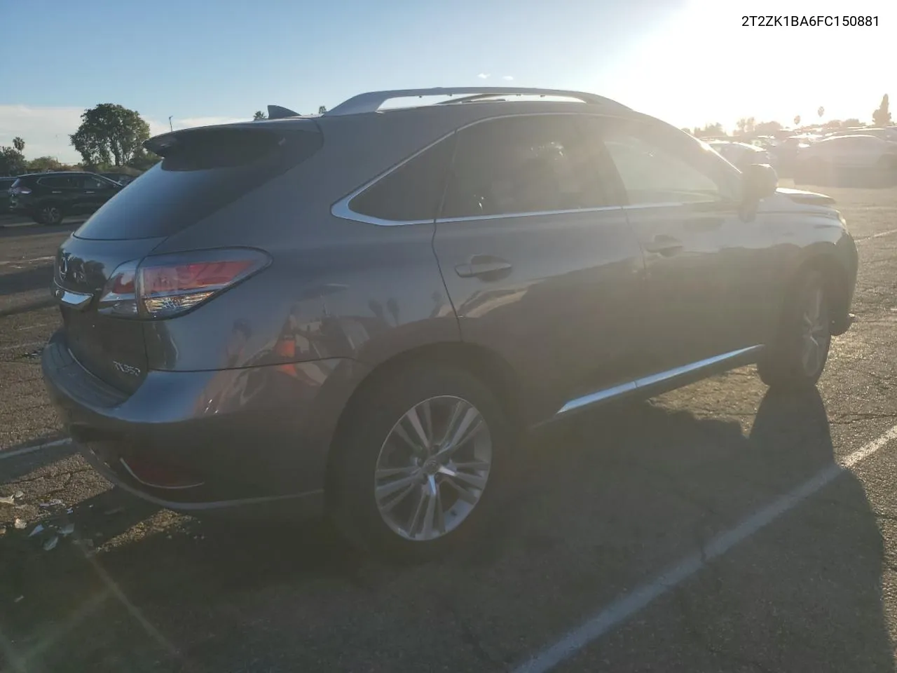 2015 Lexus Rx 350 VIN: 2T2ZK1BA6FC150881 Lot: 80863354