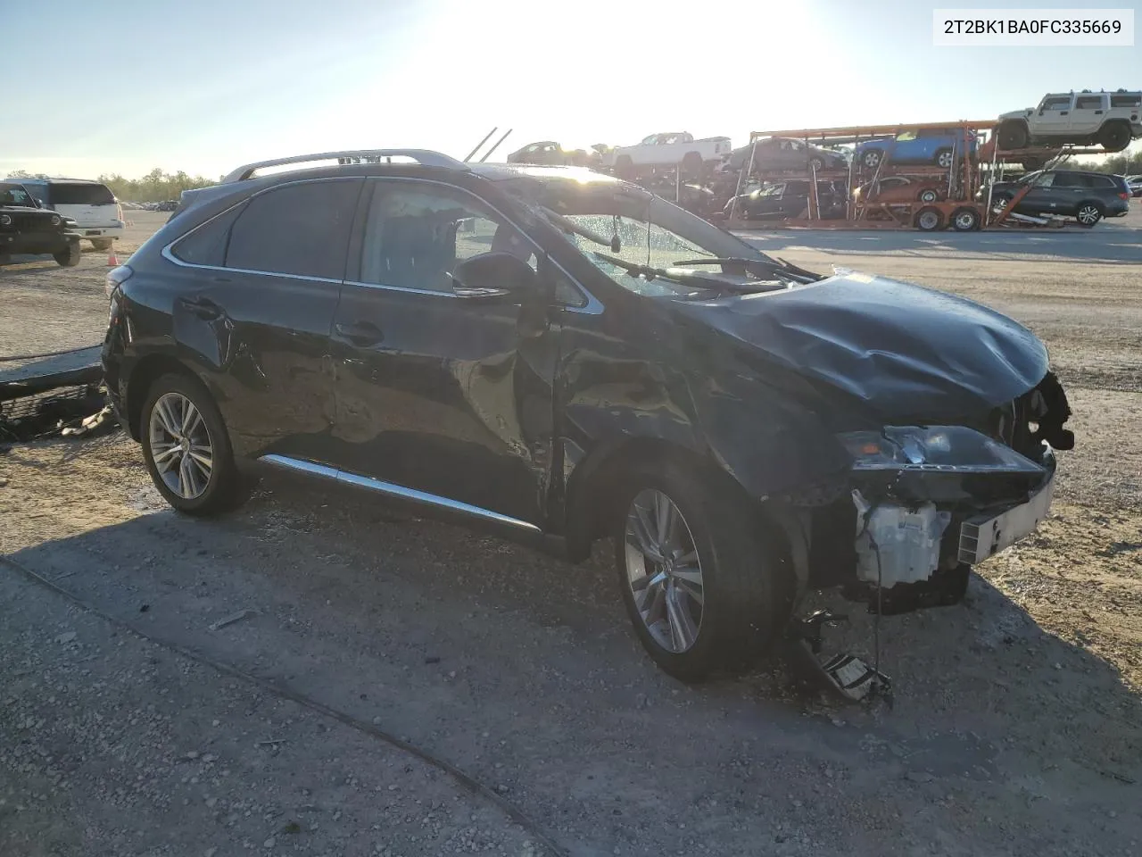 2015 Lexus Rx 350 Base VIN: 2T2BK1BA0FC335669 Lot: 81190504